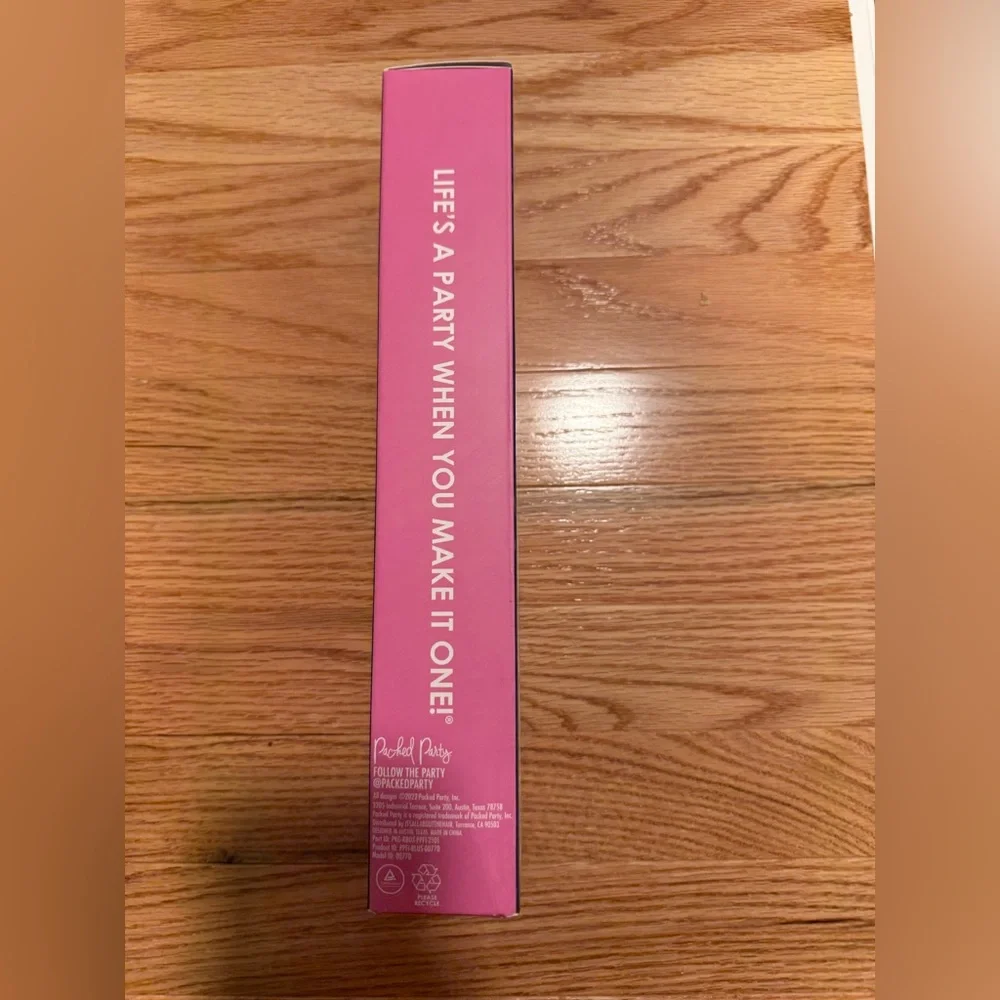 Packed Party Colorful Dual Plated Gold Hair Straightener